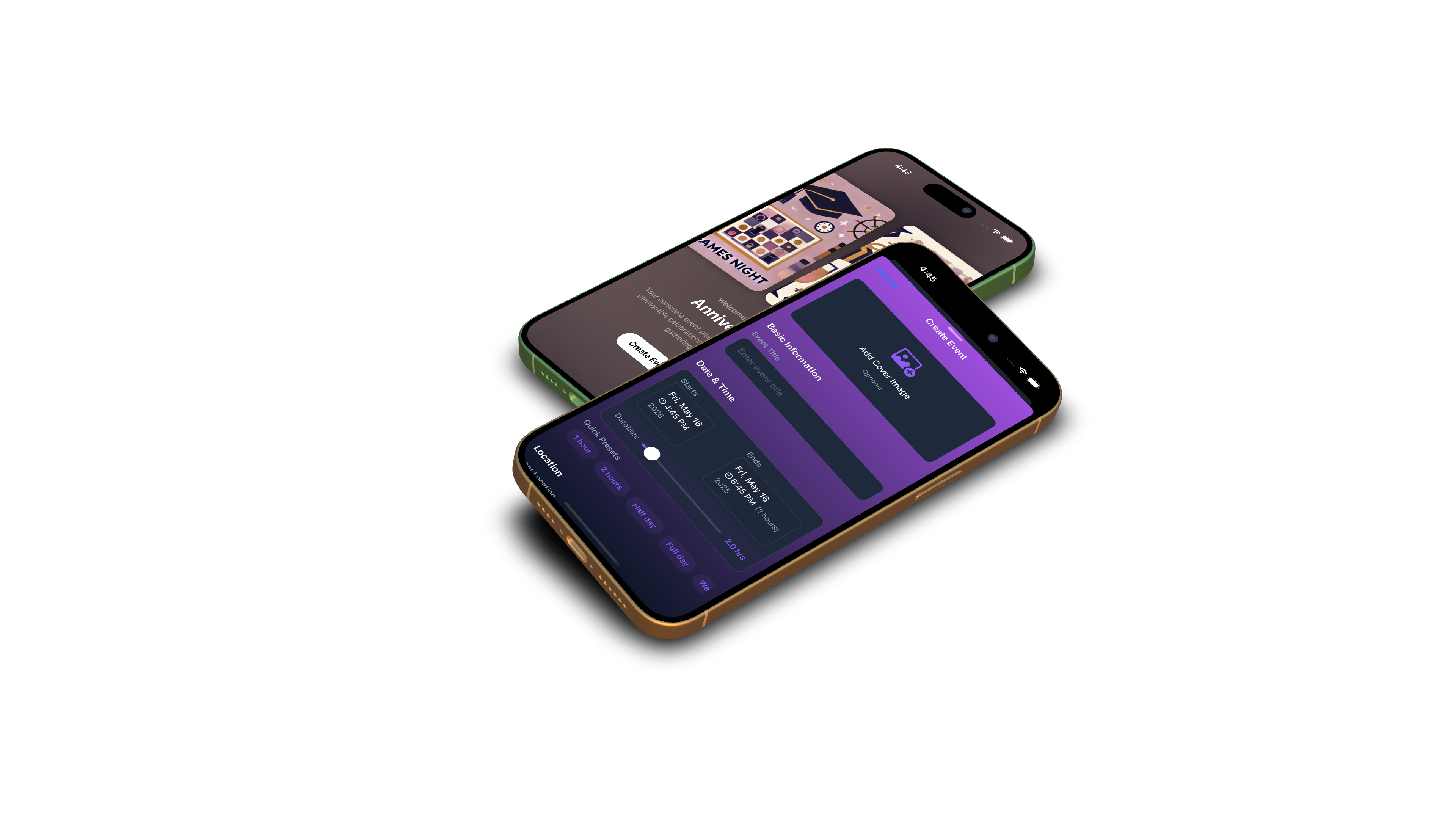 Annivent app screenshot